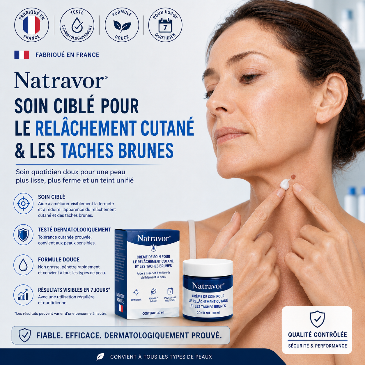 👨‍⚕️👨‍⚕️Natravor® 🪴 Crème Éliminatrice de Verrues et Taches Cutanées – 7 Jours (Formule Zéro Douleur, Zéro Cicatrice) 🪴